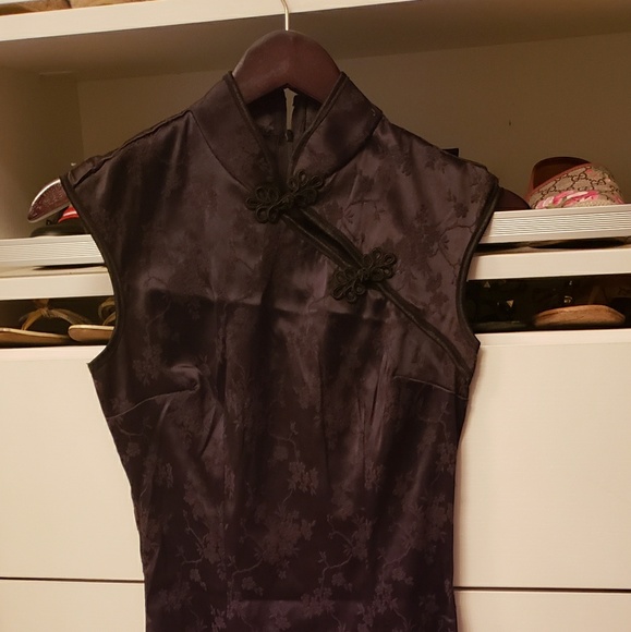 Dresses & Skirts - Black Chinese qi pao dress